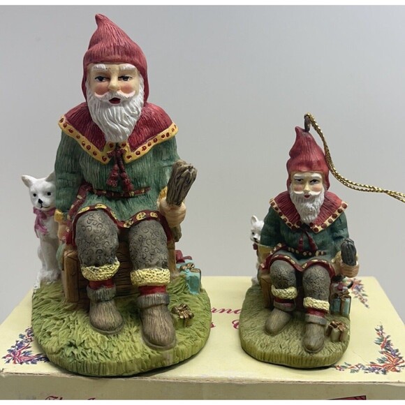 Vintage 1993 The International Santa Claus Collection Double Pack New - Picture 2 of 6